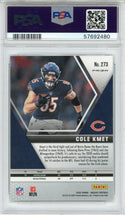 Cole Kmet 2020 Panini Mosaic Green Card #273 (PSA)