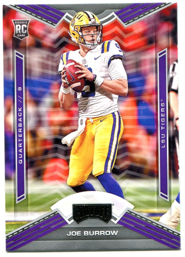 Joe Burrow 2020 Panini Chronicles Draft Picks Playoff Rookie Card