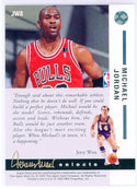 Michael Jordan 1993 Upper Deck Jerry West Selects Card #JW8