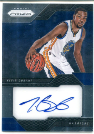 Kevin Durant Autographed 2016-17 Panini Prizm Card #1