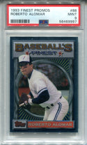 Roberto Alomar 1993 Finest Promos #88 PSA Mint 9 Card