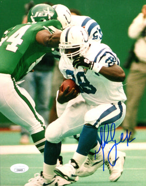 Marshall Faulk Autographed 8x10 Photo (JSA)