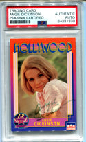 Angie Dickinson Autographed Hollywood Card #68 ( PSA Authentic)