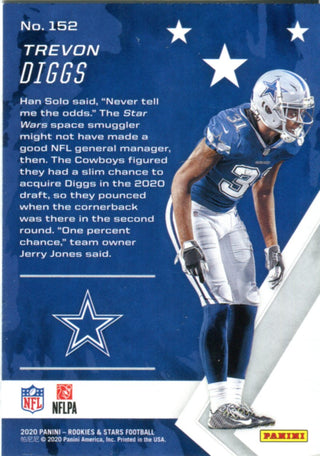 Trevon Diggs 2020 Rookies and Stars Rookie Card