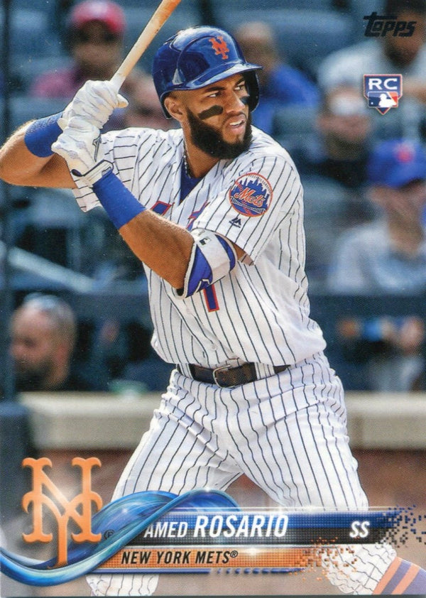 Amed Rosario 2018 Topps Complete Set Rookie Card