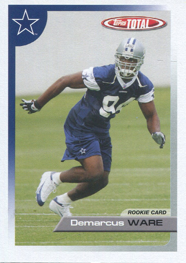 Demarcus Ware 2005 Topps Total Rookie Card
