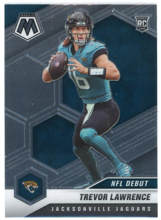 Trevor Lawrence 2021 Panini Mosaic NFL Debut Rookie Card #241