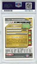 Ben Roethlisberger 2004 Topps Total Rookie Card #375 (PSA)