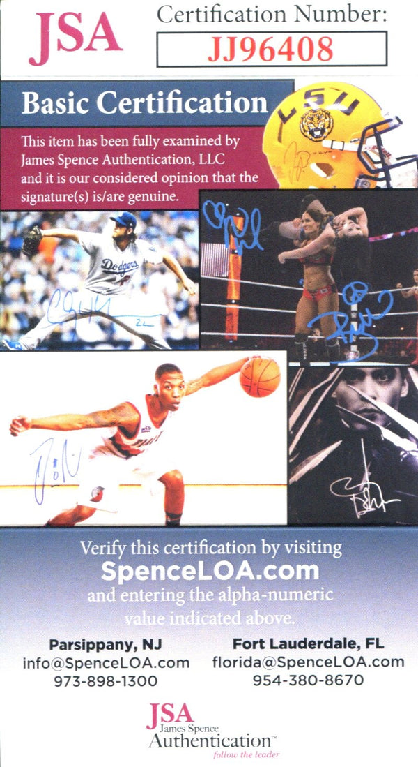 Marshall Faulk Autographed 8x10 Photo (JSA)