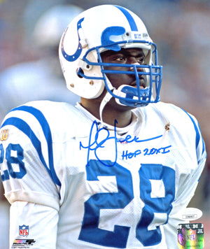 Marshall Faulk "HOF 20XI" Autographed 8x10 Photo (JSA)