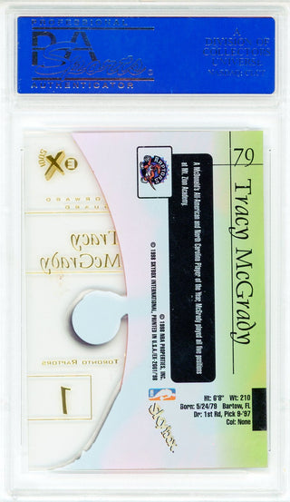 Tracy McGrady 1997 Skybox E-X2001 Card #79 (PSA NM-MT 8)