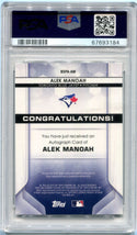 2020 Bowman Sterling Alek Manoah Prospect Auto PSA 10 #AM