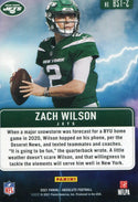 Zach Wilson 2021 Panini Absolute Rookie Card