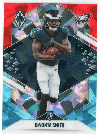 DeVonta Smith 2021 Panini Phoenix Parallel Rookie Card #107