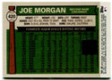 2002 Topps Archives Joe Morgan Authentic Game Used Bat Card #420