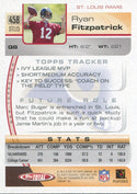 Ryan Fitzpatrick 2005 Topps Total Rookie Card