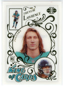 Trevor Lawrence 2021 Panini Illusions King of Cards Rookie Card #KC-11