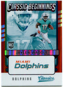 Jaylen Waddle Panini Classics Classic Beginning Rookie 05/50