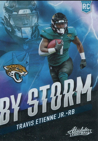 Travis Etienne 2021 Panini Absolute Rookie Card