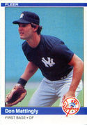 Don Mattingly 1984 Fleer Card