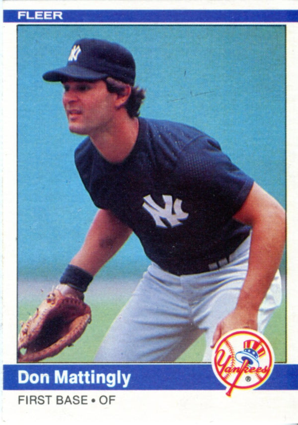 Don Mattingly 1984 Fleer Card