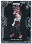 Joe Burrow 2020 Panini Chronicles Prizm Black Rookie Card #PB-1
