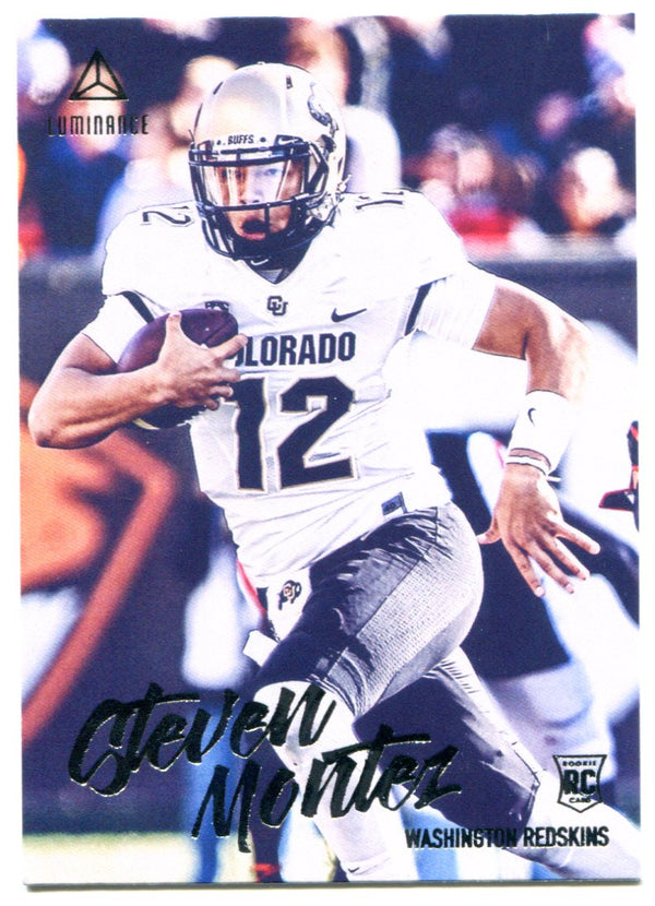 Steven Montez 2020 Panini Luminance Rookie Card