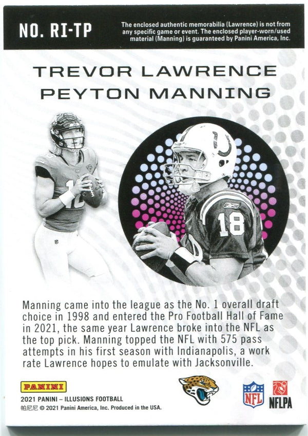 trevor lawrence peyton manning