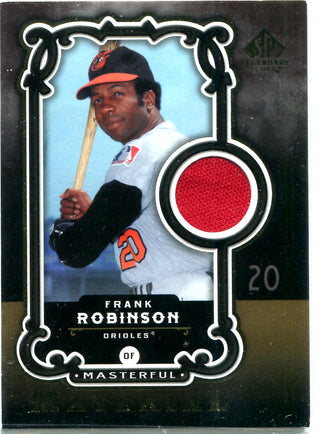 Frank Robinson 2007 Upper Deck SP Game-Used Material Unsigned Card