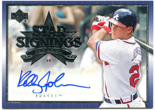 Kelly Johnson Upper Deck Star Signings 2007