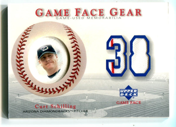 Curt Schilling 2003 Upper Deck Game Face Gear #GGCS Card