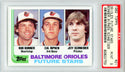 Cal Ripken Jr., Bob Bonner & Jeff Schneider 1982 Topps Card #21 (PSA Mint 9)