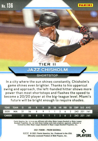 Jazz Chisholm 2021 Prizm Rookie Card