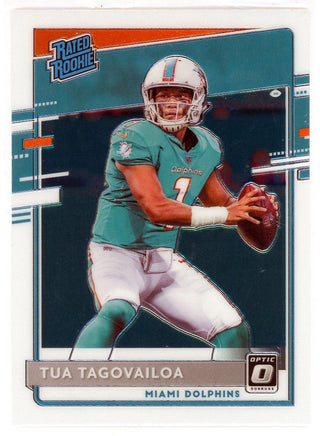 Tua Tagovailoa 2020 Panini Donruss Optic Rated Rookie Card #152