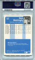 Don Mattingly 1984 Fleer #131 PSA NM 7 Card