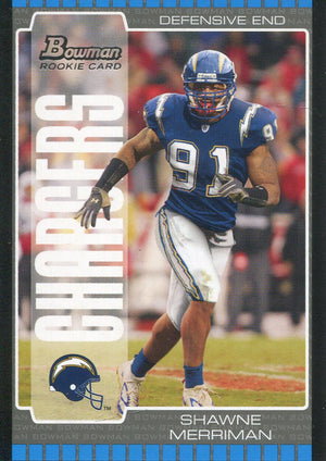 Shawne Merriman 2005 Bowman Rookie Card