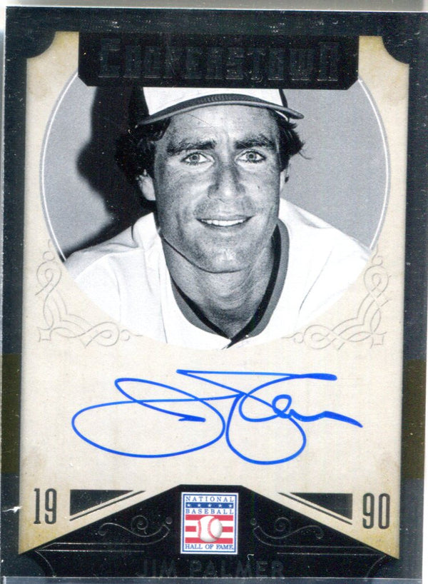 Jim Palmer 2015 Panini Cooperstown Autographed Card