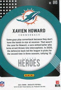 Xavien Howard 2021 Panini Absolute Card