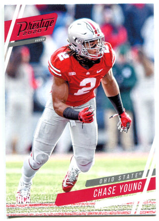 Chase Young 2020 Panini Chronicles Draft Picks Prestige Rookie Card