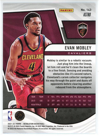 Evan Mobley 2021-22 Panini Revolution Astro Rookie Card #143