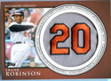 Frank Robinson 2012 Topps Commemorative Number Patch #RNFR Card