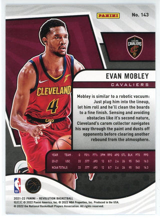 Evan Mobley 2021-22 Panini Revolution Rookie Card #143