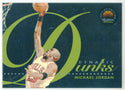 Michael Jordan 1993-94 Skybox Premium Dynamic Dunks Card #D4