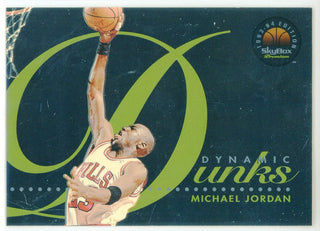 Michael Jordan 1993-94 Skybox Premium Dynamic Dunks Card #D4
