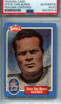 Steve Van Buren 1988 Autographed Swell Card (PSA)