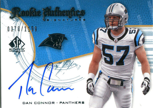 Dan Connor Autographed 2008 Upper Deck Card