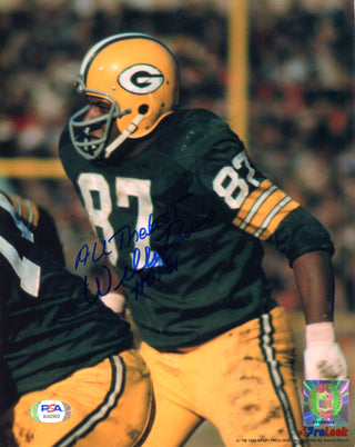 Willie Davis "HOF 81" Autographed 8x10 Photo (PSA)