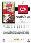 Clyde Edwards Helaire 2020 Panini Chronicles Score Silver Rookie Card #445