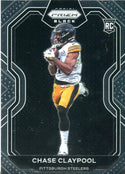 Chase Claypool 2020 Panini Chronicles Prizm Black Football Rookie Card #PB-13