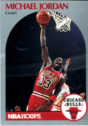 Michael Jordan 1990 Hoops Card